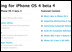 iPhone OS 4 beta 4  SDK   