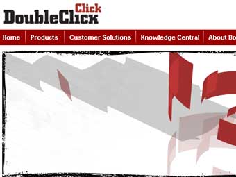 Скриншот сайта DoubleClick