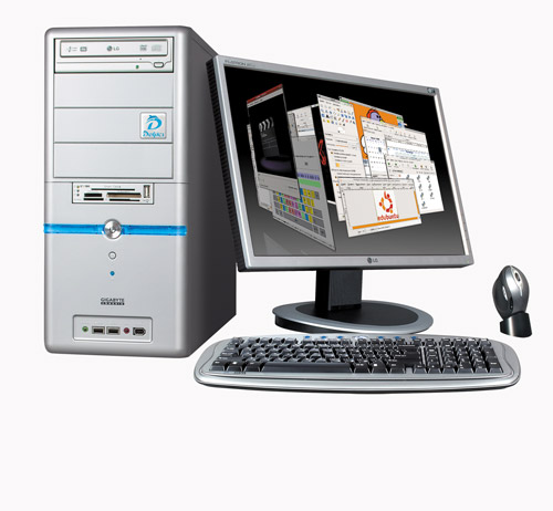 Delfics с ОС Edubuntu