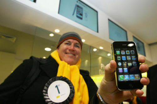 продажи iPhone 3G