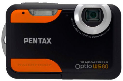 Pentax the camera kompakt video chamber WS80 HD 720p