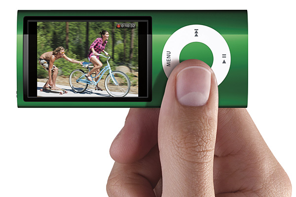 ipod nano with a videocamera