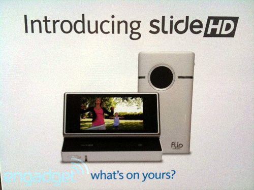 Камкордер Flip Slide HD от Cisco