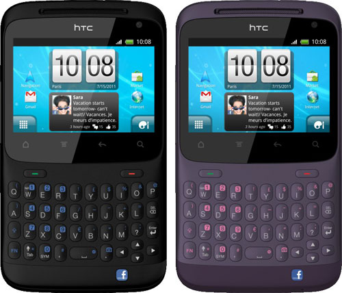 ATT&T Facebook смартфон – HTC Status