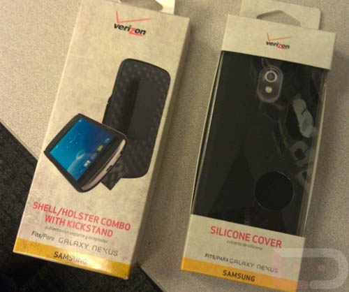 Verizon начала продажи аксессуаров для Samsung Galaxy Nexus