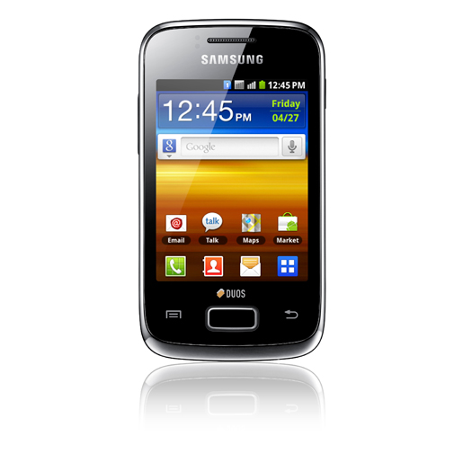 В России стартовали продажи смартфонов Samsung Galaxy Y Duos и Galaxy Y Pro Duos