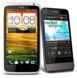 Поставки HTC One X и HTC One V стартуют с начала апреля