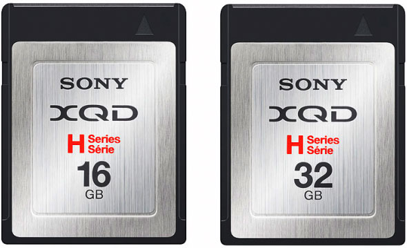 Линейка карт памяти Sony XQD S