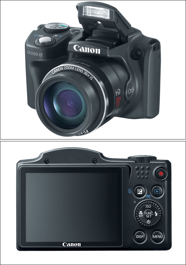Canon представляет долгожданные фотокамеры PowerShot SX500 IS и PowerShot SX160 IS