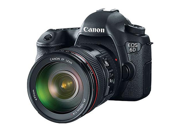 Canon представляет самую маленькую и легкую полнокадровую цифровую зеркальную камеру в мире— EOS 6D