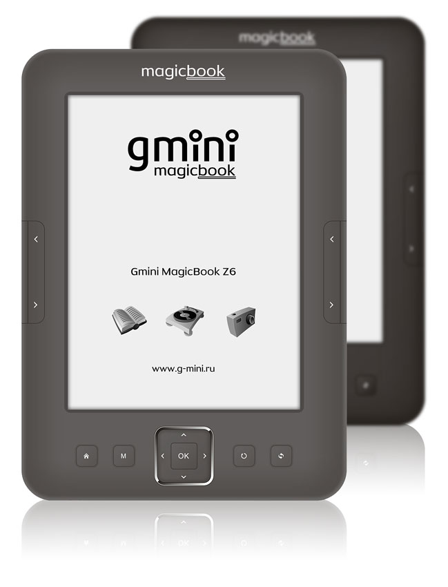 Новый 6-дюймовый ридер Gmini MagicBook Z6 Новый 6-дюймовый ридер Gmini MagicBook Z6