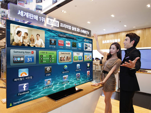 LED-телевизор Samsung с диагональю 75 дюймов за 90 000 гривен в Украине