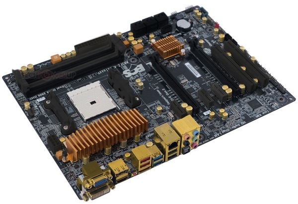 ECS представляет первую материнскую плату AMD Golden A85F2-A с сокетом FM2