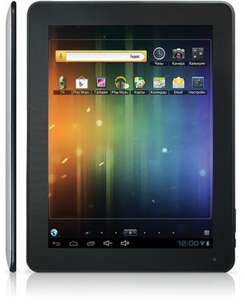 teXet TM-9740: двухъядерный планшет на Android 4.1 "Jelly Bean"