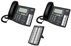 IP-телефоны DPH-400S/E/F3 и DPH-400SE/E/F3 с возможностью подключения до 5 модулей расширения