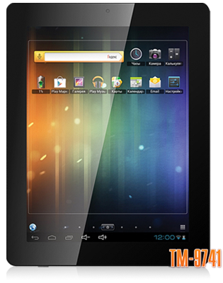teXet TM-7043XD, TM-8041HD и TM-9741: планшеты с IPS-дисплеями и Android 4.1