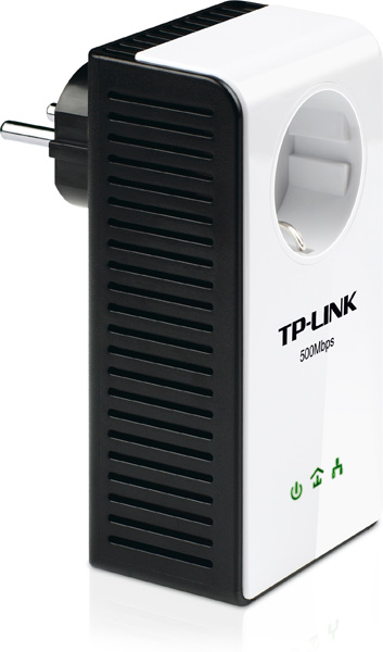 TP-LINK  представляет Powerline адаптер TL-PA551 со встроенным электрическим гнездом