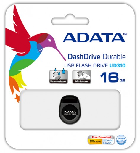 ADATA DashDrive Durable UD310: компактный, влагозащищенный накопитель данных в компактном форм-факторе