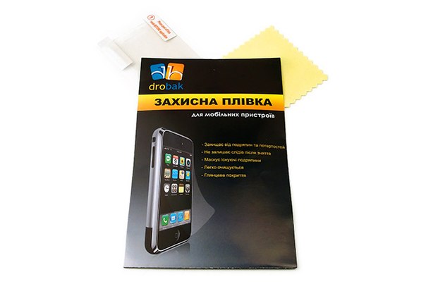Защитные пленки для мобильных от Drobak