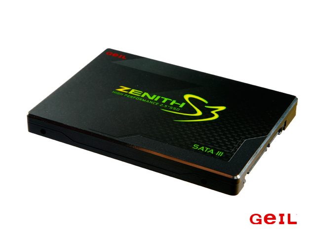 GeIL официально выпустила линейку SSD-накопителей Zenith S3