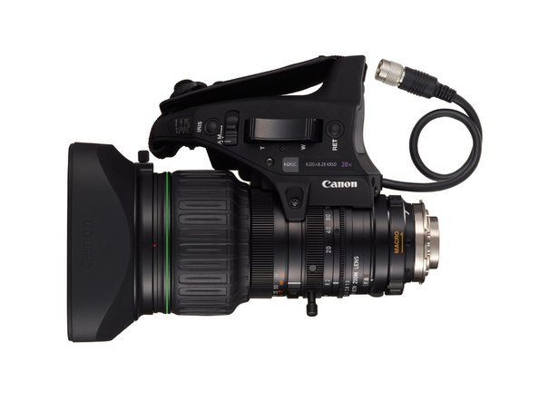 Canon объявляет о выпуске нового объектива KJ20x8.2B KRSD 2/3” HD