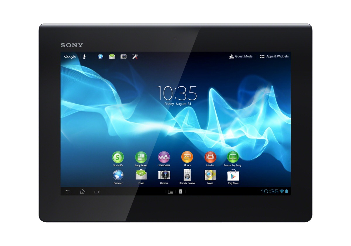 Планшет Sony Xperia Tablet S на Tegra 3 и Android 4.0.3