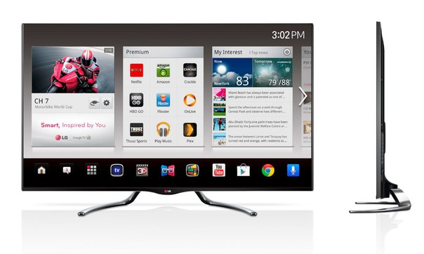 LG представляет две новые модели телевизоров на платформе Google TV на CES 2013