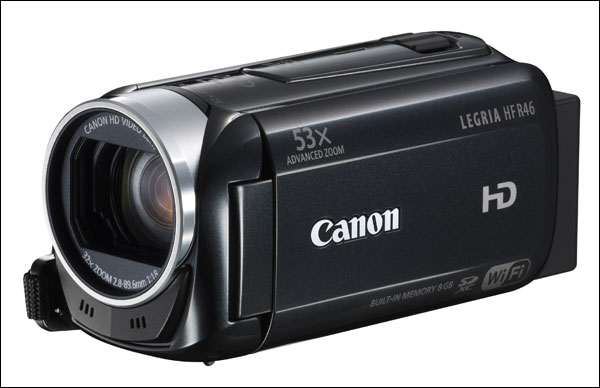 Canon представила новую серию видеокамер LEGRIA HF R