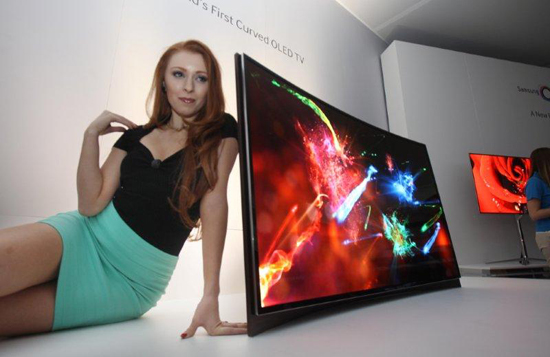 CES 2013: Samsung анонсировала первый в мире OLED телевизор дугообразной формы