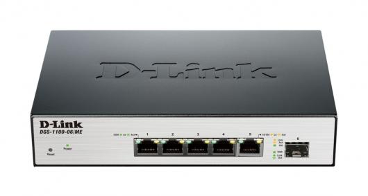 D-Link анонсировала новый настраиваемый коммутатор DGS-1100-06/ME