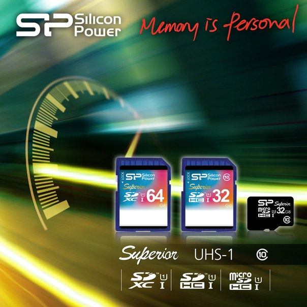 Silicon Power представляет карты памяти SD 3.0 Superior UHS-1, ориентированные на фотографов