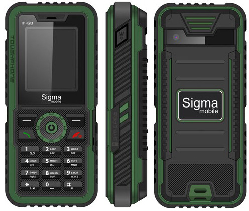 Sigma X-treme IP67 и X-treme IP68 - новые мобильные телефоны с высокой степенью защиты