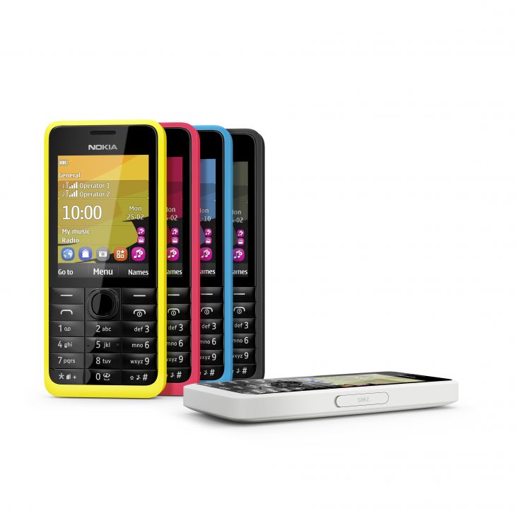 Анонсированы простые телефоны  Nokia 105 и Nokia 301