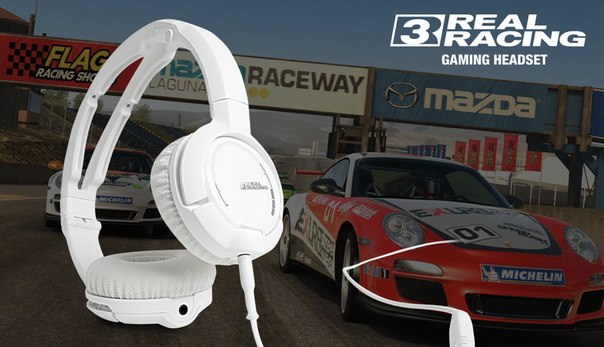 Состоялся анонс игровой гарнитуры SteelSeries Real Racing 3