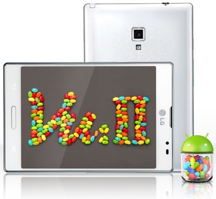 Анонсировано обновление операционной системы Android для планшетофона Optimus Vu II