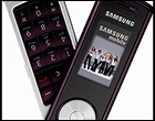 Samsung F210 Purple:   