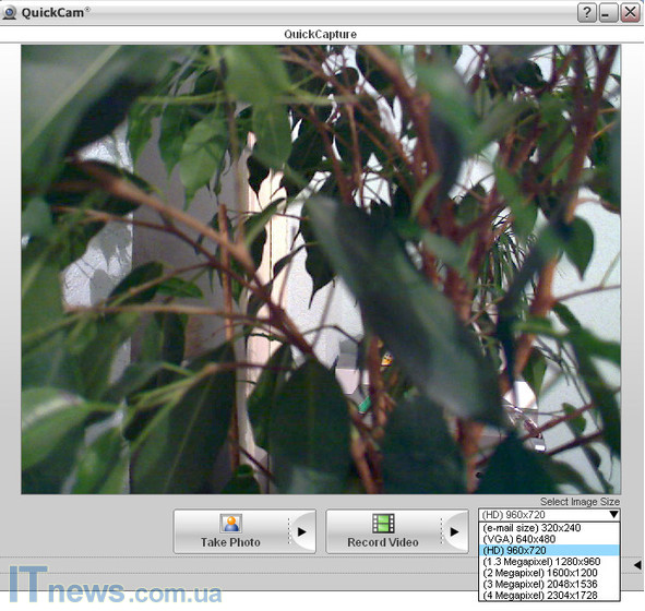 Logitech quickcam ultra vision hd webcam glass